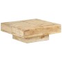 Solid mango wood coffee table 80x80x28 cm by vidaXL, Coffee table - Ref: Foro24-323592, Price: 223,54 €, Discount: %