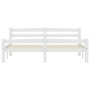 Bed frame with 2 drawers white pine wood 160x200 cm by vidaXL, Beds and slatted bases - Ref: Foro24-3060490, Price: 284,45 €,...