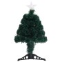 Árbol de Navidad artificial con soporte/LED fibra óptica 64 cm de vidaXL, Arboles de navidad - Ref: Foro24-328439, Precio: 30...