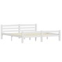 Bed frame with 2 drawers white pine wood 180x200 cm by vidaXL, Beds and slatted bases - Ref: Foro24-3060491, Price: 289,40 €,...