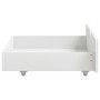 Bed frame with 2 drawers white pine wood 180x200 cm by vidaXL, Beds and slatted bases - Ref: Foro24-3060491, Price: 289,40 €,...