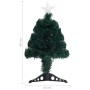 Árbol de Navidad artificial con soporte/LED fibra óptica 64 cm de vidaXL, Arboles de navidad - Ref: Foro24-328439, Precio: 30...