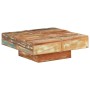 Solid recycled wood coffee table 80x80x28 cm by vidaXL, Coffee table - Ref: Foro24-323594, Price: 142,80 €, Discount: %