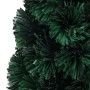 Artificial narrow Christmas tree with fiber optic support 64 cm by vidaXL, Christmas trees - Ref: Foro24-328442, Price: 15,32...