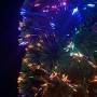 Artificial narrow Christmas tree with fiber optic support 180 cm by vidaXL, Christmas trees - Ref: Foro24-328445, Price: 50,8...