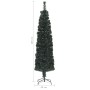 Árbol de Navidad estrecho artificial soporte fibra óptica 180 cm de vidaXL, Arboles de navidad - Ref: Foro24-328445, Precio: ...