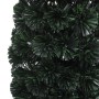 Artificial narrow Christmas tree with fiber optic support 210cm by vidaXL, Christmas trees - Ref: Foro24-328446, Price: 88,32...