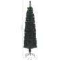 Künstlicher schmaler Weihnachtsbaum mit Glasfaserhalterung 210 cm von vidaXL, Weihnachtsbäume - Ref: Foro24-328446, Preis: 88...