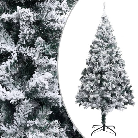 Künstlicher Weihnachtsbaum PVC schneegrün beflockt 400 cm von vidaXL, Weihnachtsbäume - Ref: Foro24-328479, Preis: 384,94 €, ...