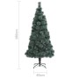 Árbol de Navidad artificial con soporte verde PET 180 cm de vidaXL, Arboles de navidad - Ref: Foro24-328484, Precio: 55,99 €,...