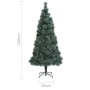 Artificial Christmas tree with green PET stand 240 cm by vidaXL, Christmas trees - Ref: Foro24-328486, Price: 75,99 €, Discou...