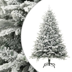 Artificial Christmas tree with snow PVC and green PE 150 cm by vidaXL, Christmas trees - Ref: Foro24-328493, Price: 73,97 €, ...