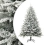 Künstlicher Weihnachtsbaum mit Schnee PVC und grünem PE 150 cm von vidaXL, Weihnachtsbäume - Ref: Foro24-328493, Preis: 132,9...