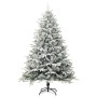 Árbol de Navidad artificial con nieve PVC y PE verde 150 cm de vidaXL, Arboles de navidad - Ref: Foro24-328493, Precio: 73,97...