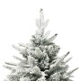 Künstlicher Weihnachtsbaum mit Schnee PVC und grünem PE 150 cm von vidaXL, Weihnachtsbäume - Ref: Foro24-328493, Preis: 132,9...