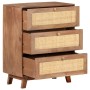 Aparador de madera maciza de mango 61x35x76 cm de vidaXL, Aparadores - Ref: Foro24-323595, Precio: 255,99 €, Descuento: %