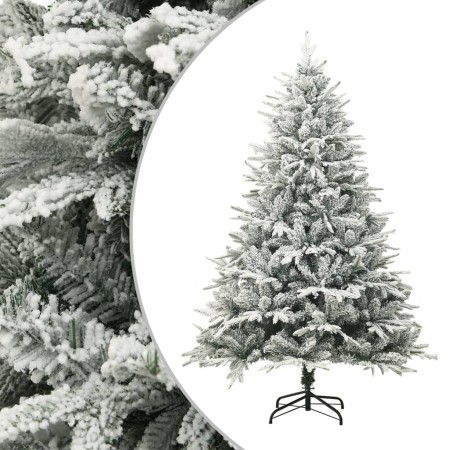 Künstlicher Weihnachtsbaum mit Schnee PVC und grünem PE 180 cm von vidaXL, Weihnachtsbäume - Ref: Foro24-328494, Preis: 194,6...