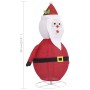 Decorative Christmas Santa Claus with LED lights, luxurious fabric, 60 cm. by vidaXL, Christmas lights - Ref: Foro24-328497, ...