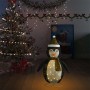 Decorative Christmas penguin with LED luxurious fabric 90 cm by vidaXL, Christmas lights - Ref: Foro24-328501, Price: 49,99 €...