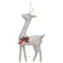 Christmas reindeer family golden mesh warm white 270x7x90 cm by vidaXL, Christmas lights - Ref: Foro24-328503, Price: 128,07 ...