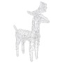 Reindeer and sleigh Christmas ornament 160 LEDs acrylic 130 cm by vidaXL, Christmas lights - Ref: Foro24-328522, Price: 65,32...