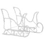 Christmas decoration reindeer and acrylic sleigh 280x28x55 cm by vidaXL, Christmas lights - Ref: Foro24-328524, Price: 131,50...