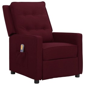 Sillón de masaje de tela morado de vidaXL, Sillones de masaje eléctricos - Ref: Foro24-338973, Precio: 145,99 €, Descuento: %