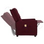 Massagesessel aus violettem Stoff von vidaXL, Elektrische Massagesessel - Ref: Foro24-338973, Preis: 145,37 €, Rabatt: %