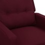 Massagesessel aus violettem Stoff von vidaXL, Elektrische Massagesessel - Ref: Foro24-338973, Preis: 145,37 €, Rabatt: %