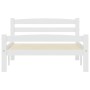 Bed frame with 2 drawers white pine wood 90x200 cm by vidaXL, Beds and slatted bases - Ref: Foro24-3060486, Price: 218,54 €, ...