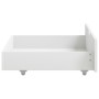 Bed frame with 2 drawers white pine wood 90x200 cm by vidaXL, Beds and slatted bases - Ref: Foro24-3060486, Price: 218,54 €, ...