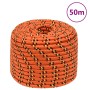 Orange polypropylene boat rope 14 mm 50 m by vidaXL, Ropes and metal cords - Ref: Foro24-152675, Price: 39,20 €, Discount: %