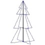 Árbol de Navidad 160 LEDs interior y exterior 78x120 cm de vidaXL, Arboles de navidad - Ref: Foro24-328567, Precio: 42,33 €, ...