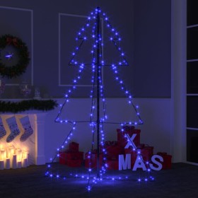 Árbol de Navidad 200 luces LED interior y exterior 98x150 cm de vidaXL, Arboles de navidad - Ref: Foro24-328577, Precio: 50,9...