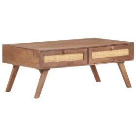 Solid mango wood coffee table 100x60x40 cm by vidaXL, Coffee table - Ref: Foro24-323599, Price: 153,99 €, Discount: %