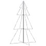 Árbol de Navidad 240 luces LED interior y exterior 118x180 cm de vidaXL, Arboles de navidad - Ref: Foro24-328583, Precio: 57,...