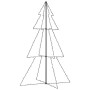 Árbol de Navidad 240 luces LED interior y exterior 118x180 cm de vidaXL, Arboles de navidad - Ref: Foro24-328583, Precio: 57,...