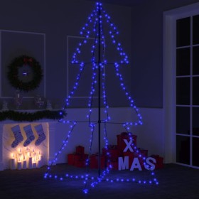 Weihnachtsbaum 240 LED-Leuchten innen und außen 118x180 cm von vidaXL, Weihnachtsbäume - Ref: Foro24-328584, Preis: 54,21 €, ...