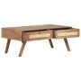 Mesa de centro de madera maciza de mango 100x60x40 cm de vidaXL, Mesas de centro - Ref: Foro24-323599, Precio: 153,99 €, Desc...