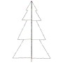 Árbol de Navidad 240 luces LED interior y exterior 118x180 cm de vidaXL, Arboles de navidad - Ref: Foro24-328585, Precio: 57,...