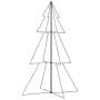 Árbol de Navidad 240 luces LED interior y exterior 118x180 cm de vidaXL, Arboles de navidad - Ref: Foro24-328585, Precio: 57,...