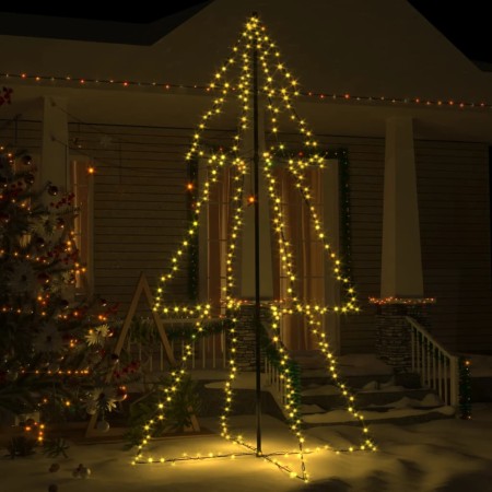 Christmas tree with 300 LED lights for indoor and outdoor use, 120x220 cm. by vidaXL, Christmas trees - Ref: Foro24-328586, P...