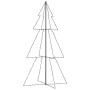 Árbol de Navidad 300 luces LED interior y exterior 120x220 cm de vidaXL, Arboles de navidad - Ref: Foro24-328588, Precio: 68,...