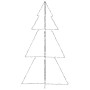 Árbol de Navidad 300 luces LED interior y exterior 120x220 cm de vidaXL, Arboles de navidad - Ref: Foro24-328588, Precio: 68,...