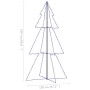 Weihnachtsbaum 300 LED-Lichter drinnen und draußen 120x220 cm von vidaXL, Weihnachtsbäume - Ref: Foro24-328589, Preis: 68,11 ...