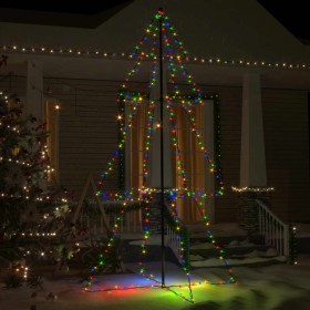 Christmas tree with 300 LED lights for indoor and outdoor use, 120x220 cm. by vidaXL, Christmas trees - Ref: Foro24-328590, P...