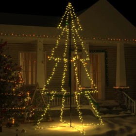 Weihnachtsbaum 360 LED-Leuchten drinnen und draußen 143x250 cm von vidaXL, Weihnachtsbäume - Ref: Foro24-328591, Preis: 81,11...