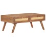 Mesa de centro de madera maciza de mango 100x60x40 cm de vidaXL, Mesas de centro - Ref: Foro24-323599, Precio: 153,99 €, Desc...