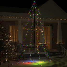 Weihnachtsbaum 360 LED-Leuchten drinnen und draußen 143x250 cm von vidaXL, Weihnachtsbäume - Ref: Foro24-328595, Preis: 100,0...