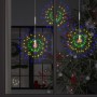 Mehrfarbige Weihnachtsfeuerwerksbeleuchtung für den Außenbereich, 140 LEDs, 20 cm von vidaXL, Weihnachtsbeleuchtung - Ref: Fo...